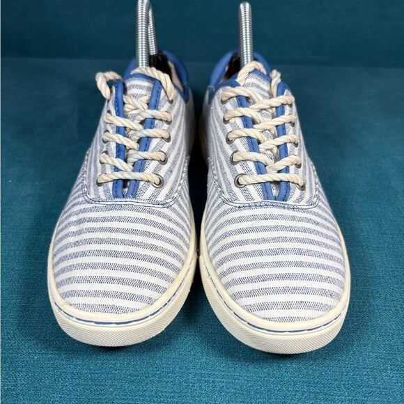 Size 8 - Women’s UGG Ryan II blue stripes shoes - Picture 4 of 8